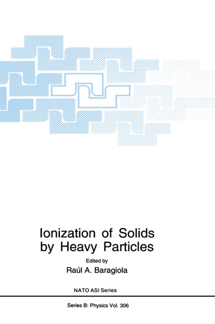 Ionization of Solids by Heavy Particles