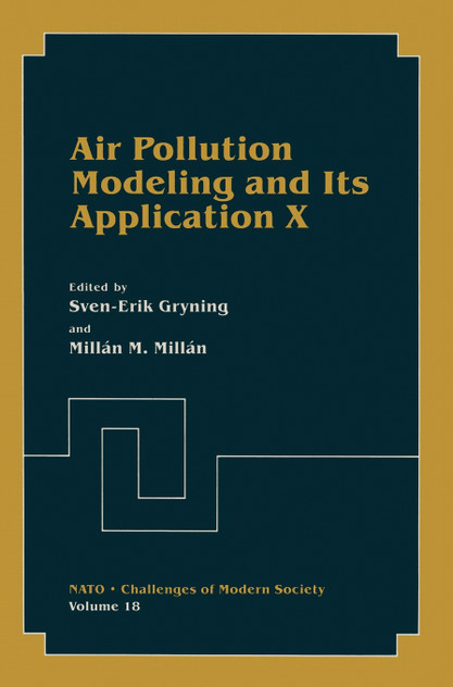 Air Pollution Modeling and Its Application X