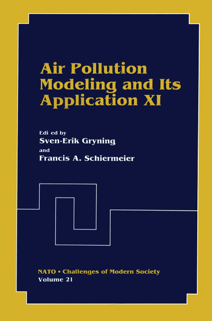 Air Pollution Modeling and Its Application XI