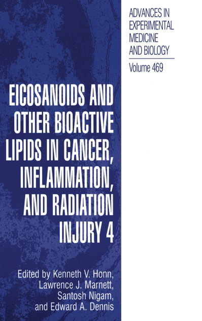 Eicosanoids and Other Bioactive Lipids in Cancer, Inflammation, and Radiation Injury, 4