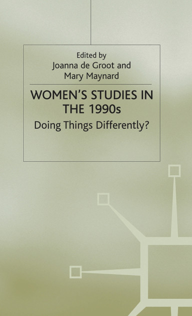 Womens Studies in the 1990s Womens Studies in the 1990s