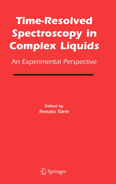 Time-Resolved Spectroscopy in Complex Liquids