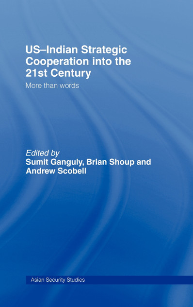 US-Indian Strategic Cooperation into the 21st Century US-Indian Strategic Cooperation into the 21st Century
