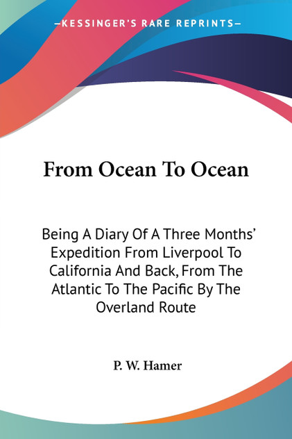 From Ocean To Ocean From Ocean To Ocean