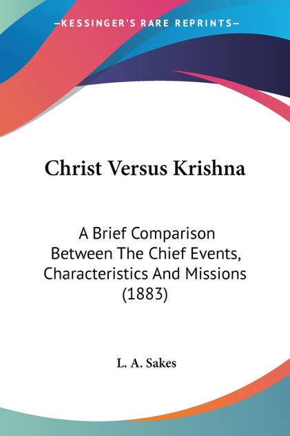 Christ Versus Krishna