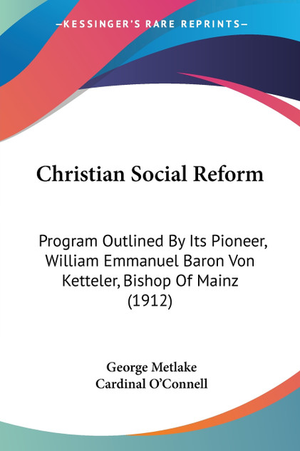 Christian Social Reform