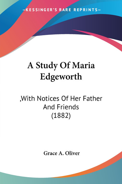 A Study Of Maria Edgeworth