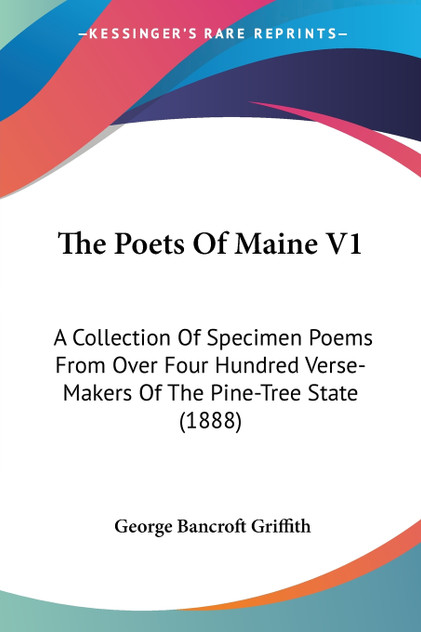 The Poets Of Maine V1 The Poets Of Maine V1