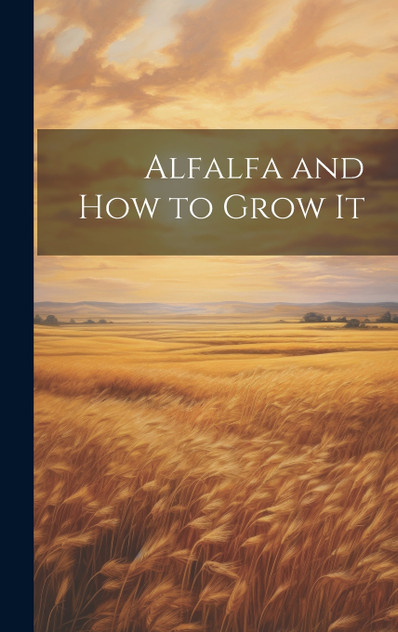 Alfalfa and how to Grow It Alfalfa and how to Grow It