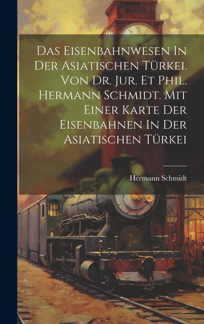 Das Eisenbahnwesen In Der Asiatischen Türkei. Von Dr. Jur. Et Phil. Hermann Schmidt. Mit Einer Karte Der Eisenbahnen In Der Asiatischen Türkei Das Eisenbahnwesen In Der Asiatischen Türkei. Von Dr. Jur. Et Phil. Hermann Schmidt. Mit Einer Karte Der Eisenbahnen In Der Asiatischen Türkei
