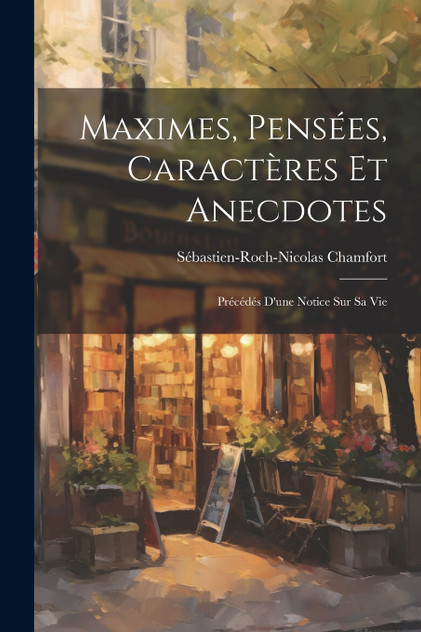Maximes, Pensées, Caractères Et Anecdotes