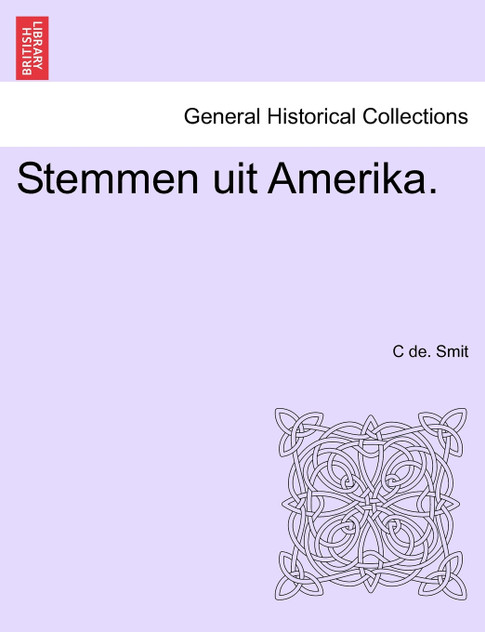 Stemmen uit Amerika. Stemmen uit Amerika.