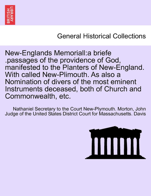 New-Englands Memoriall