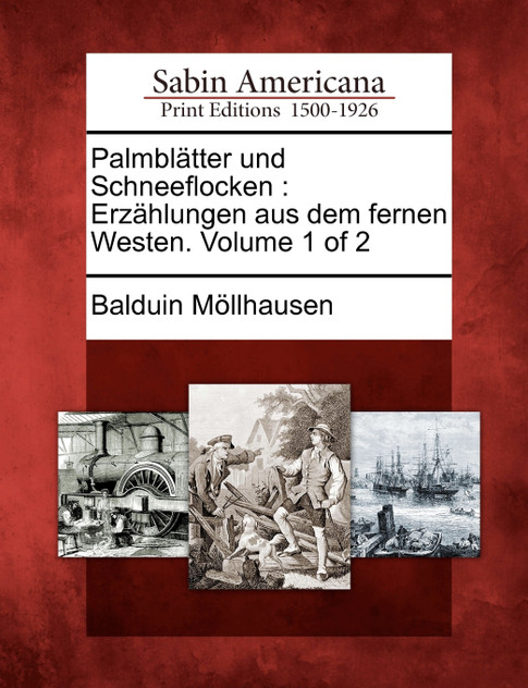 Palmblätter und Schneeflocken