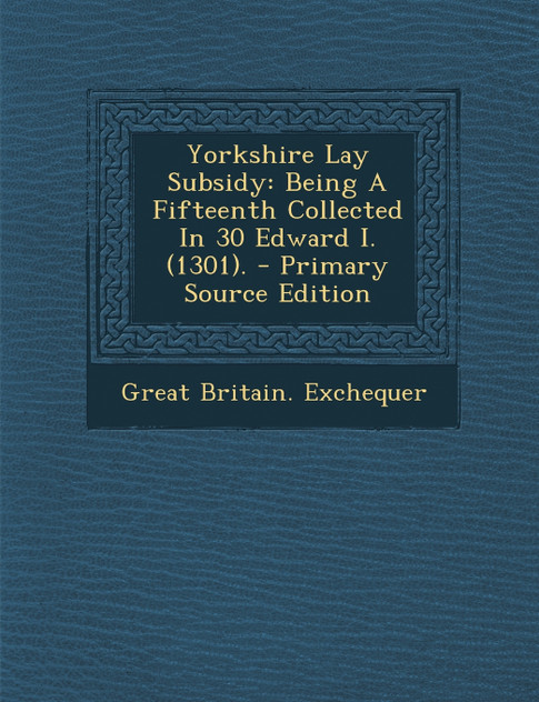 Yorkshire Lay Subsidy