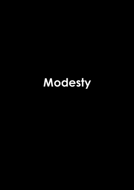 Modesty Modesty