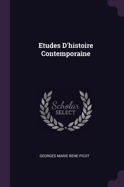 Etudes D'histoire Contemporaine Etudes D'histoire Contemporaine