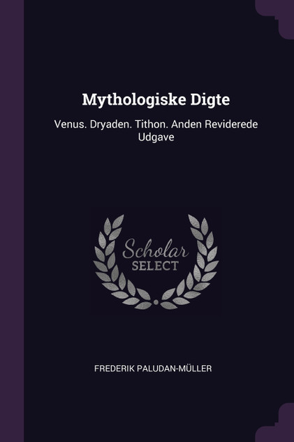 Mythologiske Digte Mythologiske Digte
