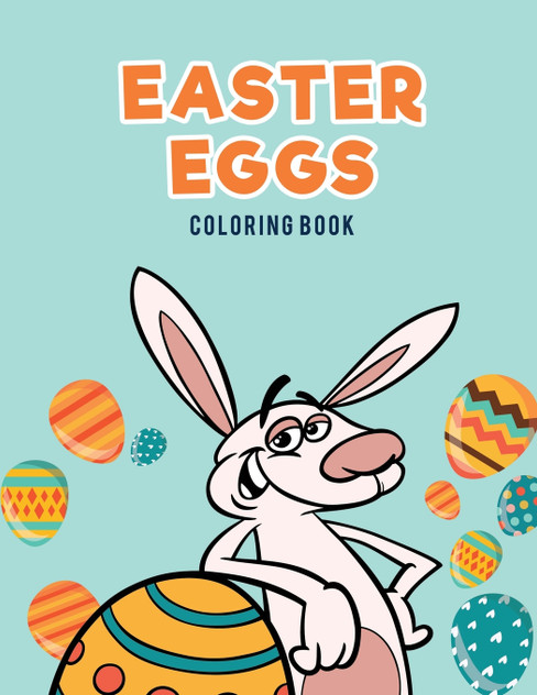 Easter Eggs Coloring Book Easter Eggs Coloring Book