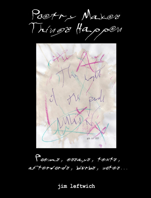Poetry makes things happen Poetry makes things happen