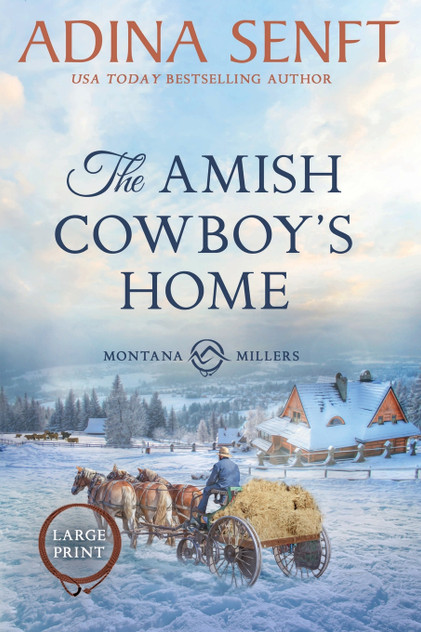 The Amish Cowboy's Home (Large Print) The Amish Cowboy's Home (Large Print)
