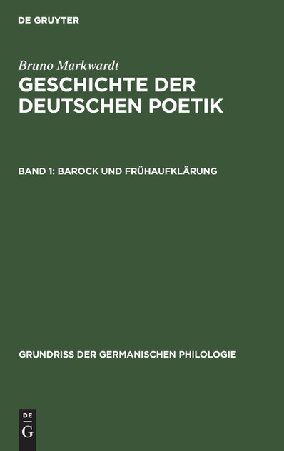 Barock und Frühaufklärung Barock und Frühaufklärung