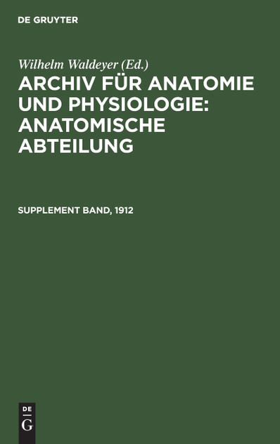 Archiv für Anatomie und Physiologie