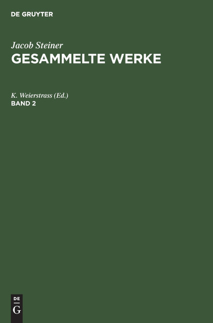 Gesammelte Werke Gesammelte Werke Gesammelte Werke Gesammelte Werke