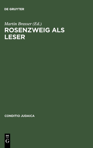 Rosenzweig als Leser