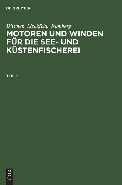 Motoren und Winden für die See- und Küstenfischerei Motoren und Winden für die See- und Küstenfischerei