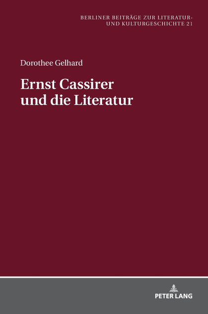 Ernst Cassirer und die Literatur Ernst Cassirer und die Literatur