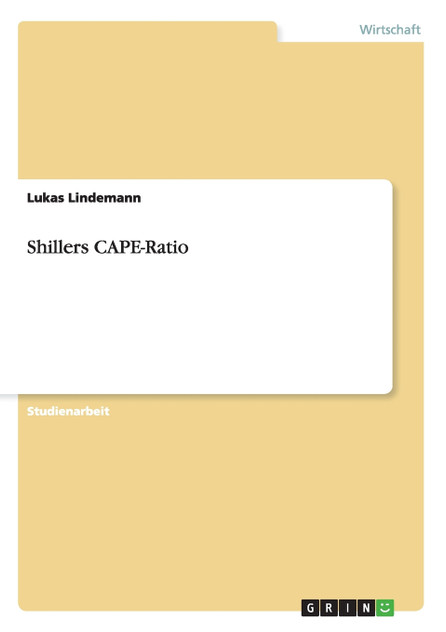 Shillers CAPE-Ratio Shillers CAPE-Ratio