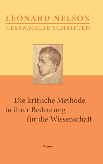Die kritische Methode in ihrer Bedeutung für die Wissenschaft