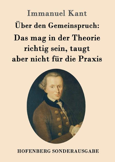 Über den Gemeinspruch Über den Gemeinspruch