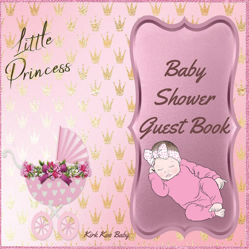 Little Princess Baby Girl Shower Guest Book Little Princess Baby Girl Shower Guest Book