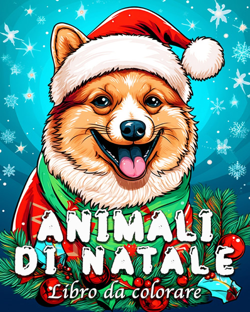 Animali di Natale Libro da Colorare Animali di Natale Libro da Colorare
