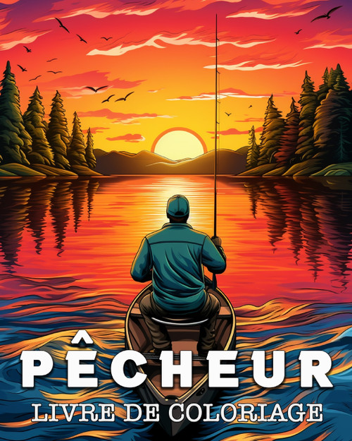 Pêcheur Livre de Coloriage Pêcheur Livre de Coloriage