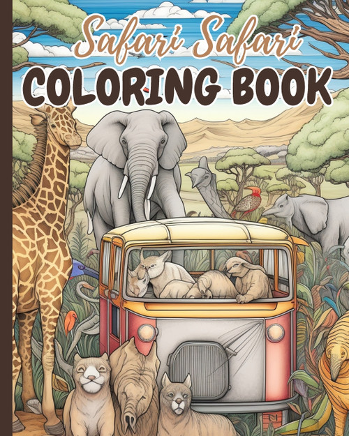 Safari Safari Coloring Book Safari Safari Coloring Book