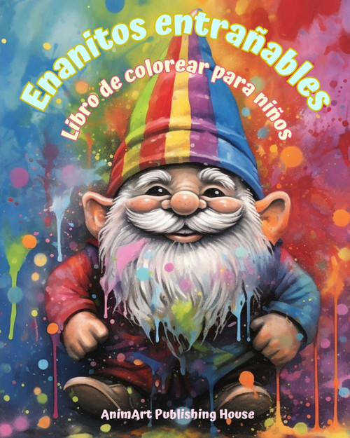 Enanitos entrañables | Libro de colorear para niños | Escenas divertidas y creativas del Bosque Mágico Enanitos entrañables | Libro de colorear para niños | Escenas divertidas y creativas del Bosque Mágico