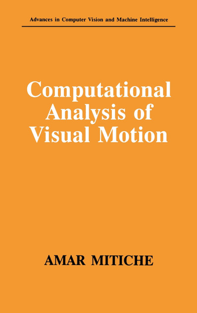 Computational Analysis of Visual Motion Computational Analysis of Visual Motion