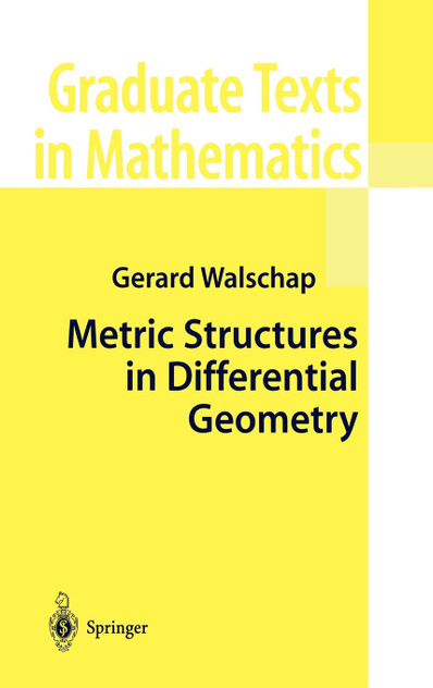 Metric Structures in Differential Geometry Metric Structures in Differential Geometry