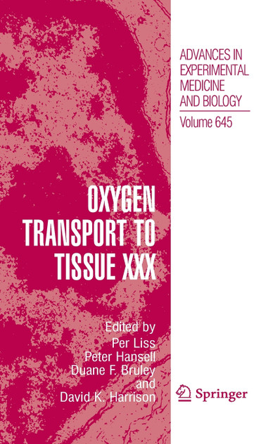 Oxygen Transport to Tissue XXX