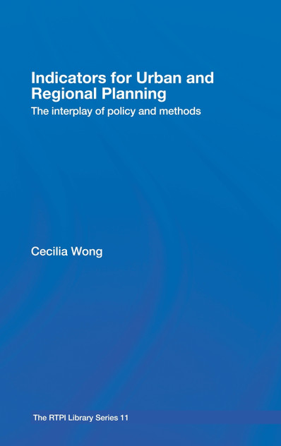 Indicators for Urban and Regional Planning Indicators for Urban and Regional Planning