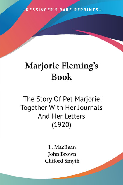 Marjorie Fleming's Book Marjorie Fleming's Book