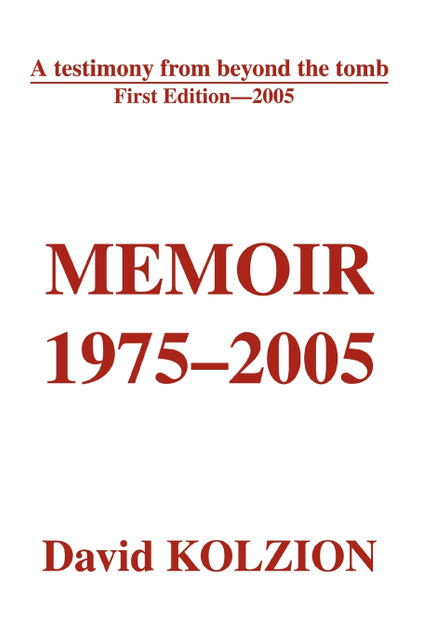 Memoir 1975-2005 Memoir 1975-2005