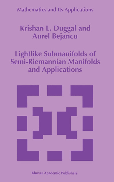 Lightlike Submanifolds of Semi-Riemannian Manifolds and Applications