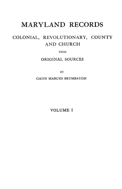 Maryland Records Maryland Records
