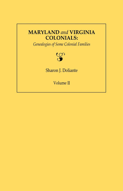 Maryland and Virginia Colonials Maryland and Virginia Colonials
