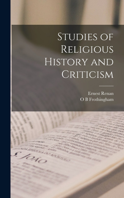 Studies of Religious History and Criticism Studies of Religious History and Criticism