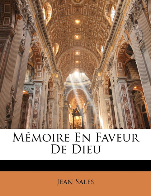 Mmoire En Faveur de Dieu Mmoire En Faveur de Dieu